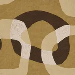 Schumacher 182280 Conrad Ochre fabric swatch