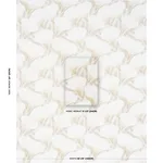 Schumacher 182860 Constance Neutral fabric swatch