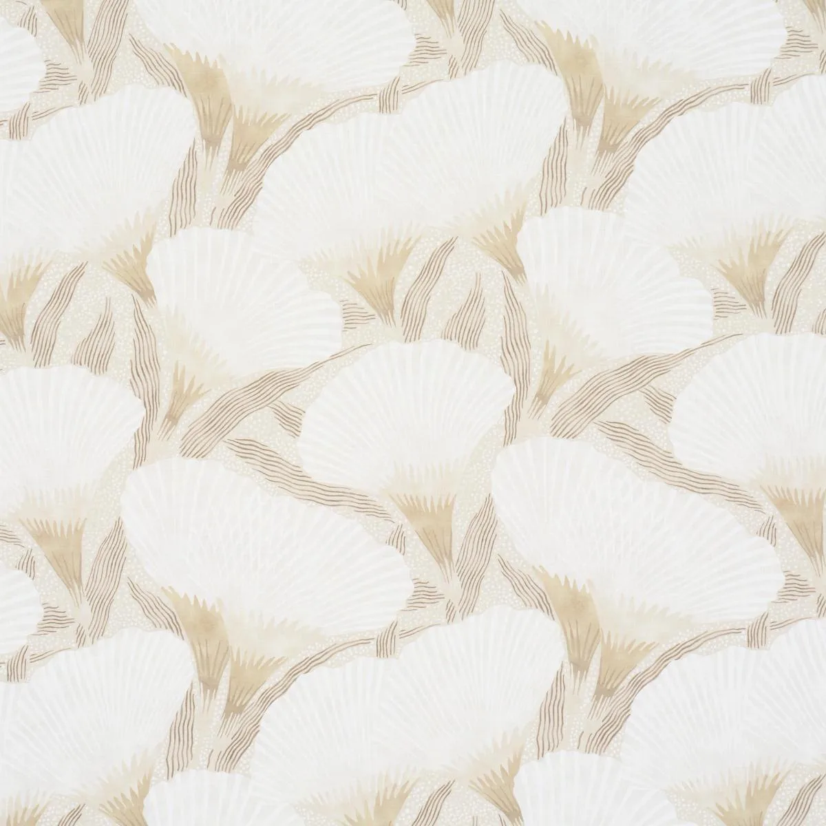 Schumacher 182860 Constance Neutral fabric swatch