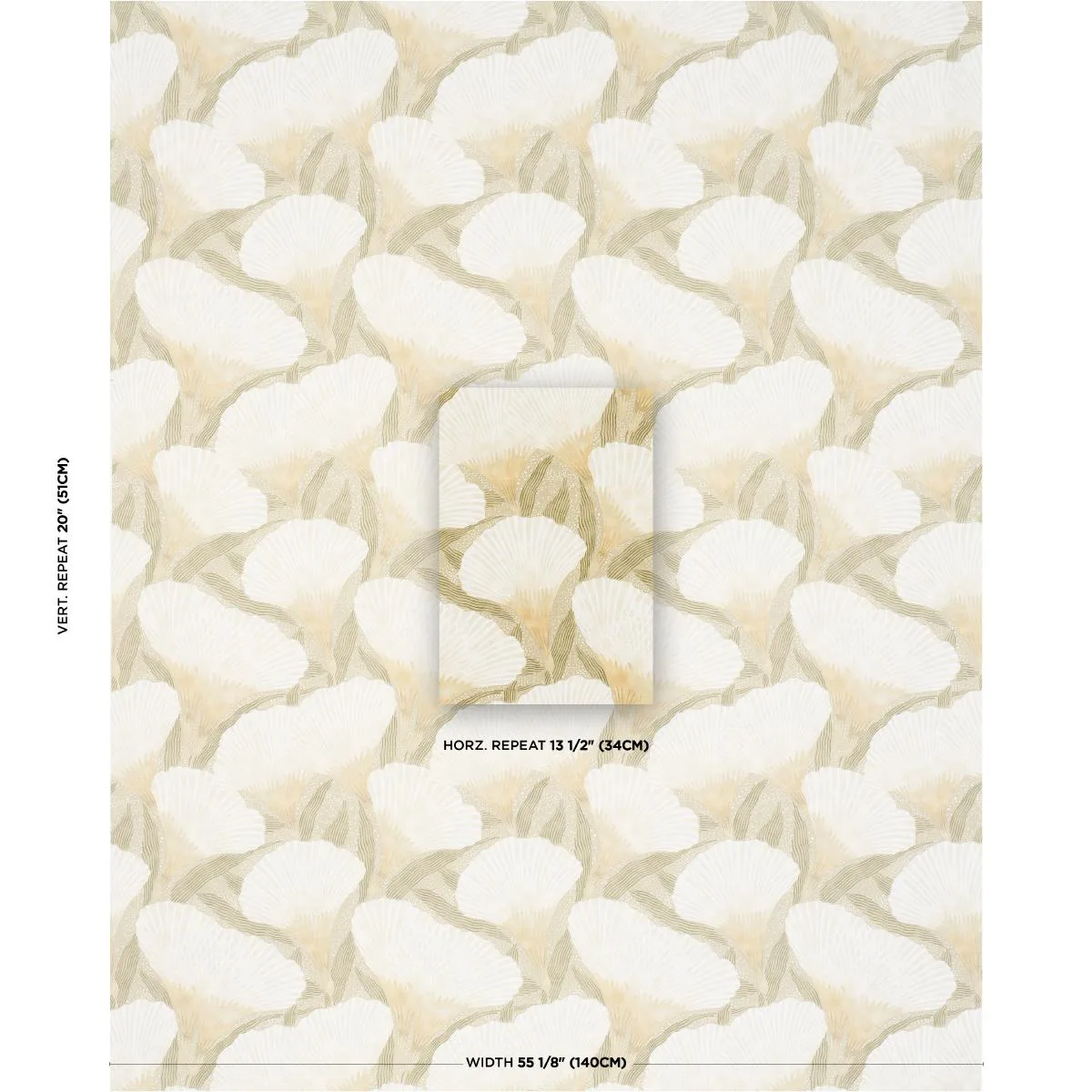 Schumacher 182861 Constance Olive fabric swatch