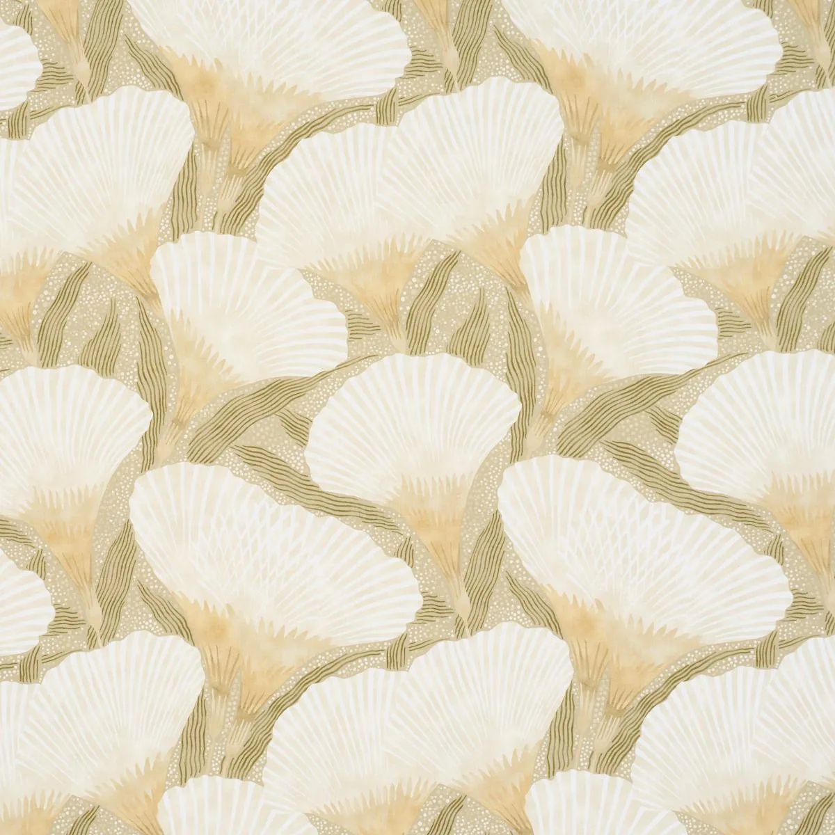 Schumacher 182861 Constance Olive fabric swatch