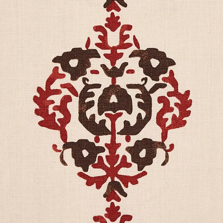 Schumacher 80710 Constantine Jasper fabric swatch