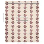 Schumacher 80711 Constantine Red & Blue fabric swatch