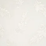 Schumacher 67710 Contessa Embroidered Sheer Ivory fabric swatch