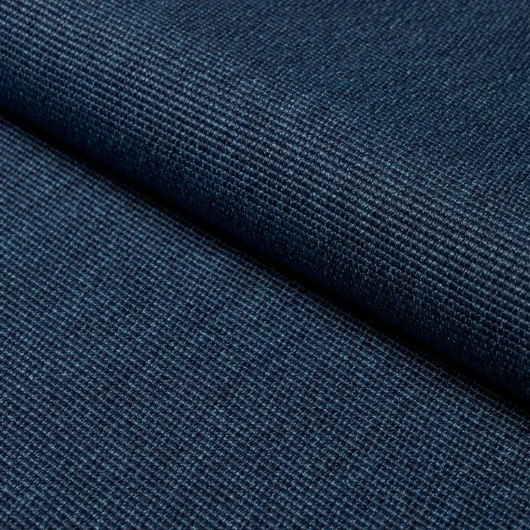 Schumacher 84143 Cooper Indoor/Outdoor Navy fabric swatch