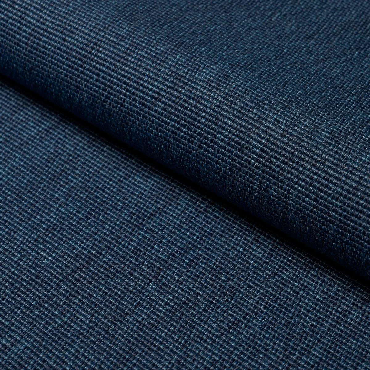 Schumacher 84143 Cooper Indoor/Outdoor Navy fabric swatch