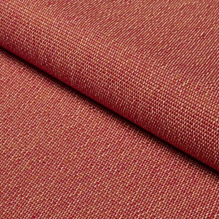 Schumacher 84142 Cooper Indoor/Outdoor Red fabric swatch