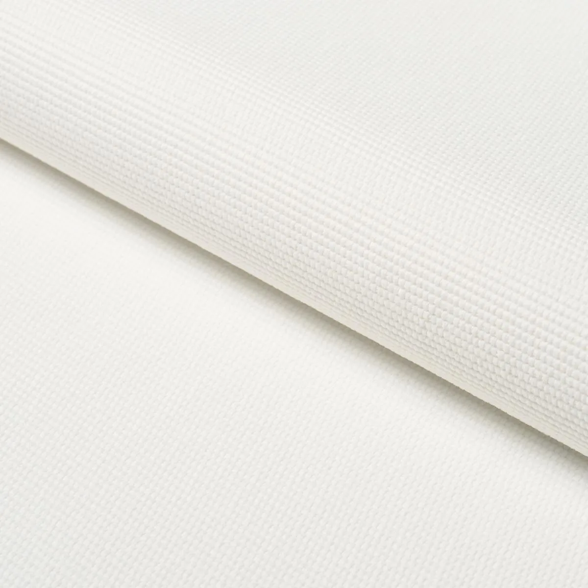 Schumacher 84149 Cooper Indoor/Outdoor White fabric swatch