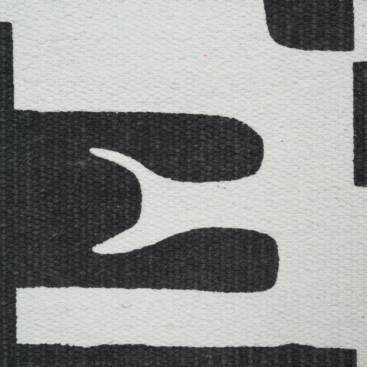 Schumacher 178490 Copp Black fabric swatch