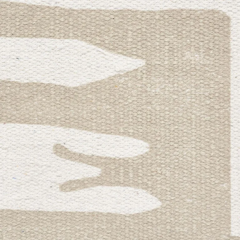 Schumacher 178491 Copp Natural fabric swatch