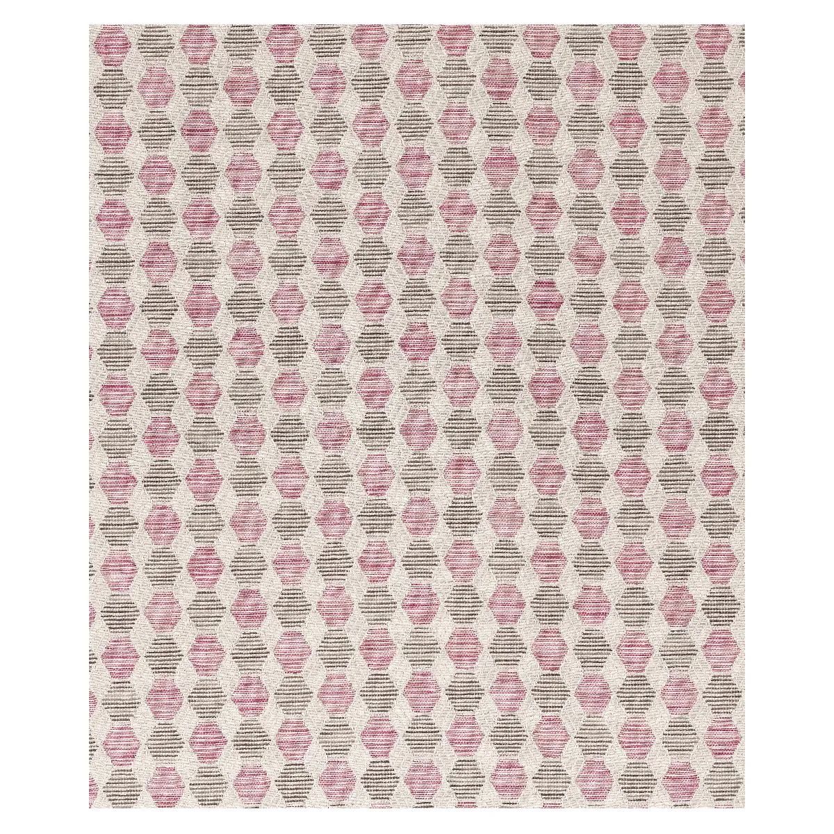 Schumacher 79842 Coquina Performance Pink fabric swatch
