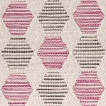 Schumacher 79842 Coquina Performance Pink fabric swatch