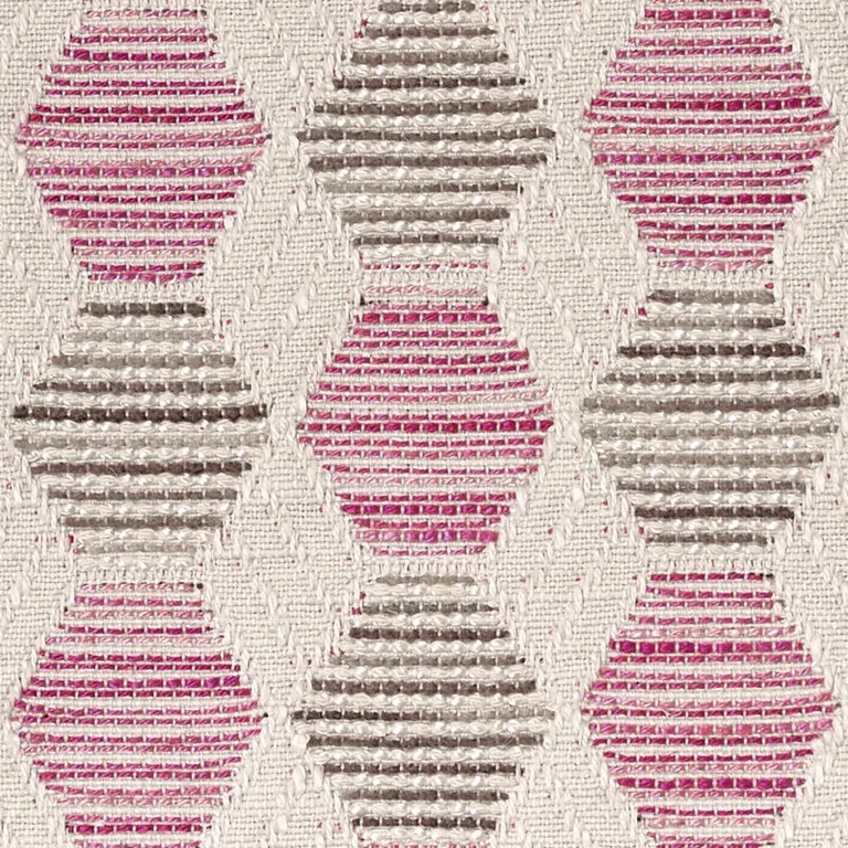 Schumacher 79842 Coquina Performance Pink fabric swatch