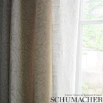 Schumacher 75520 Cora Double Face Linen fabric swatch