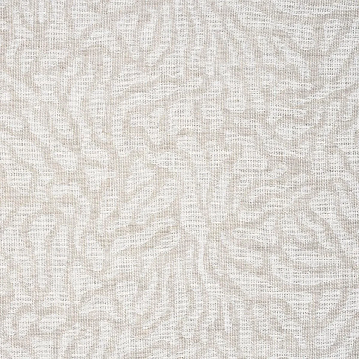 Schumacher 75520 Cora Double Face Linen fabric swatch