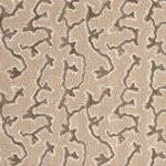 Schumacher 77132 Corail Velvet Champagne fabric swatch