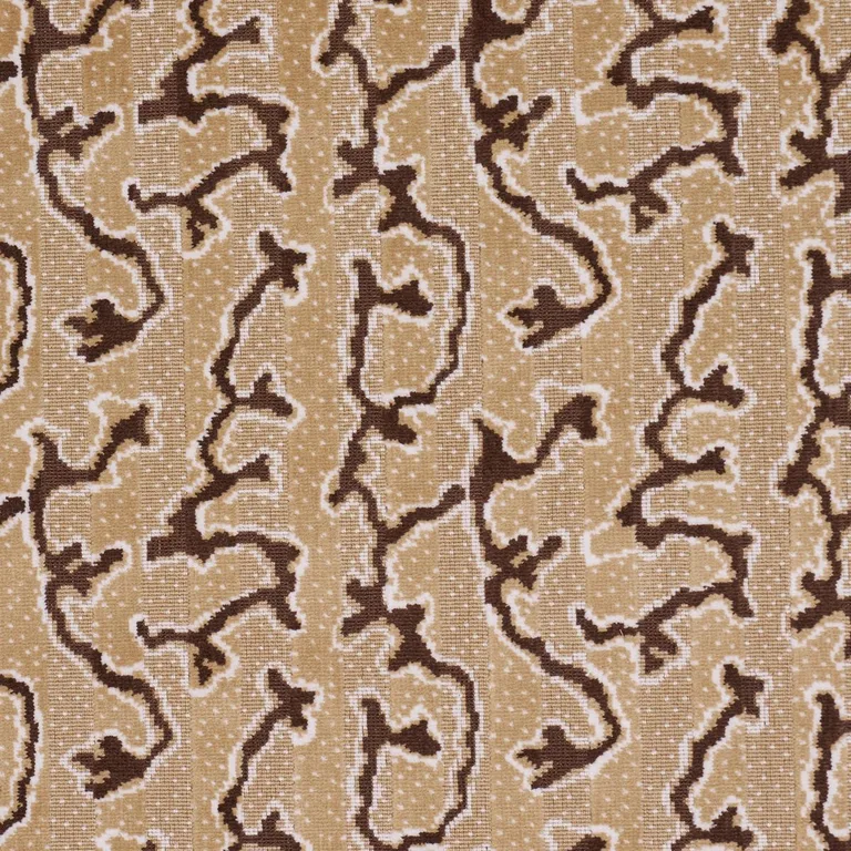 Schumacher 77134 Corail Velvet Champignon fabric swatch