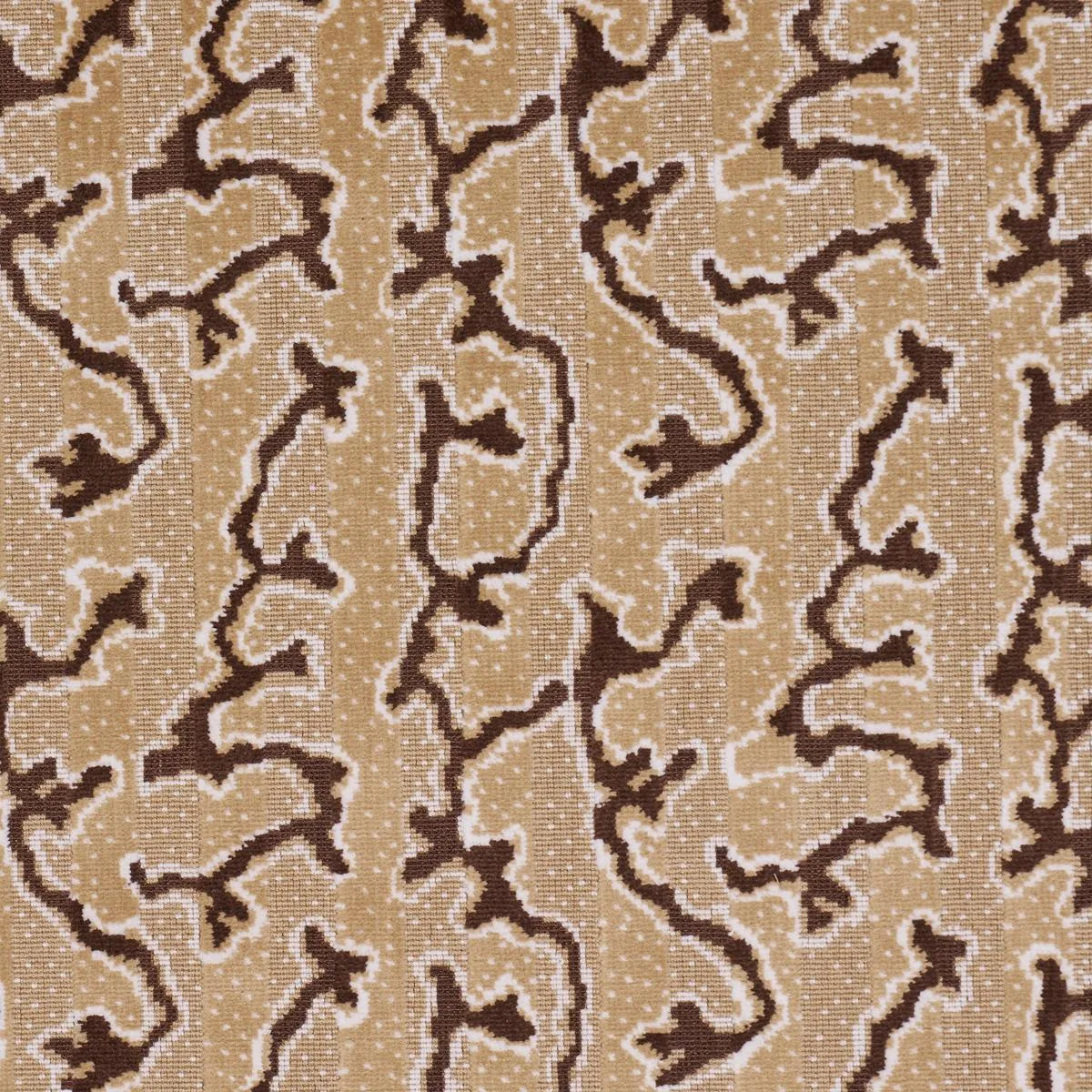 Schumacher 77134 Corail Velvet Champignon fabric swatch