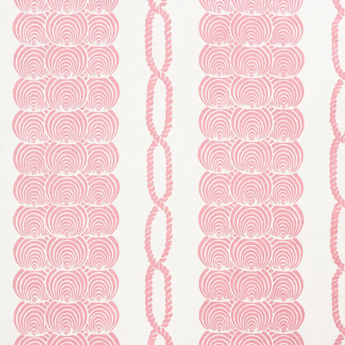 Schumacher 177782 Coralline Pink fabric swatch