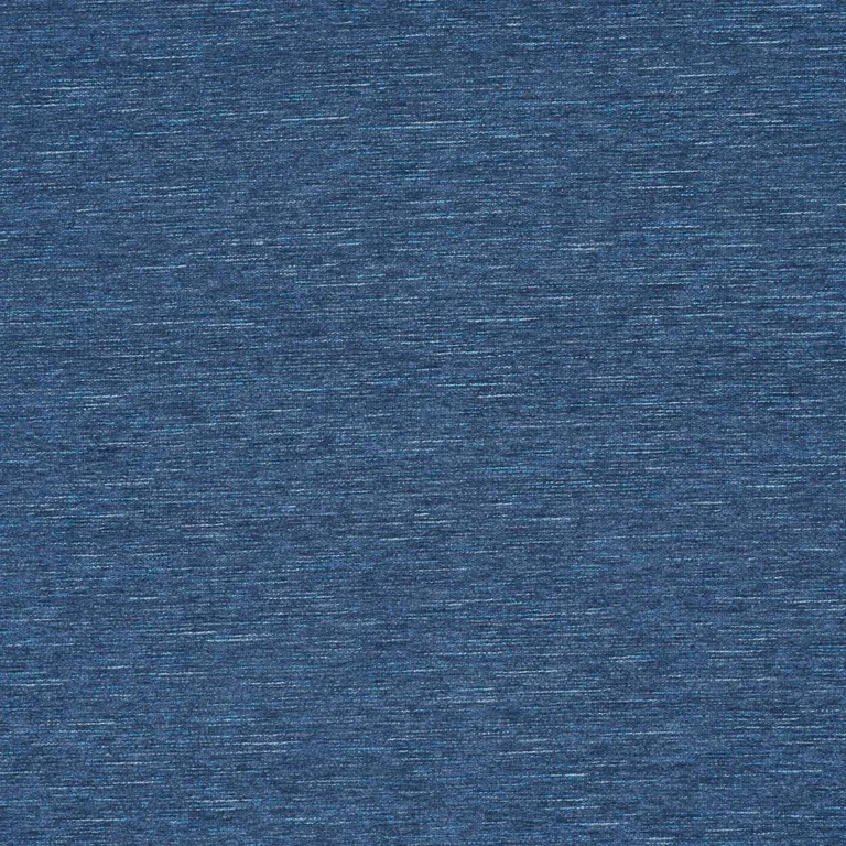 Schumacher 87621 Corbin Performance Chenille Indigo fabric swatch
