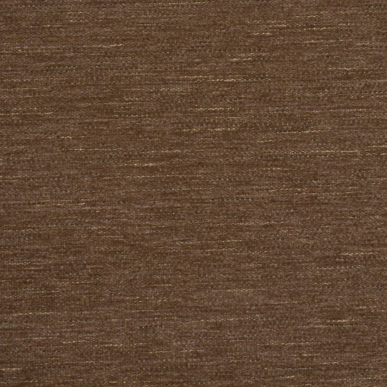 Schumacher 87626 Corbin Performance Chenille Mocha fabric swatch