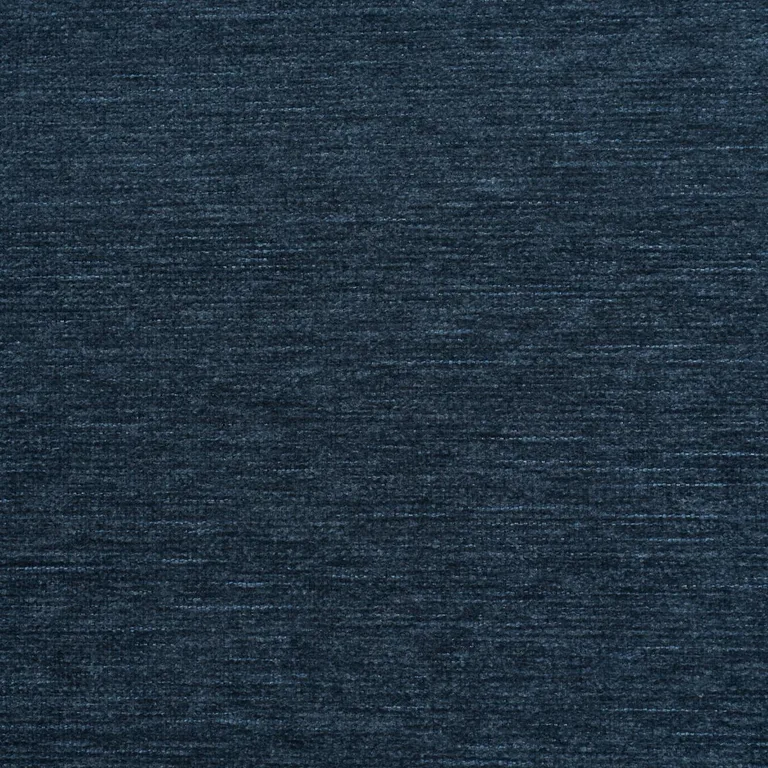 Schumacher 87622 Corbin Performance Chenille Navy fabric swatch