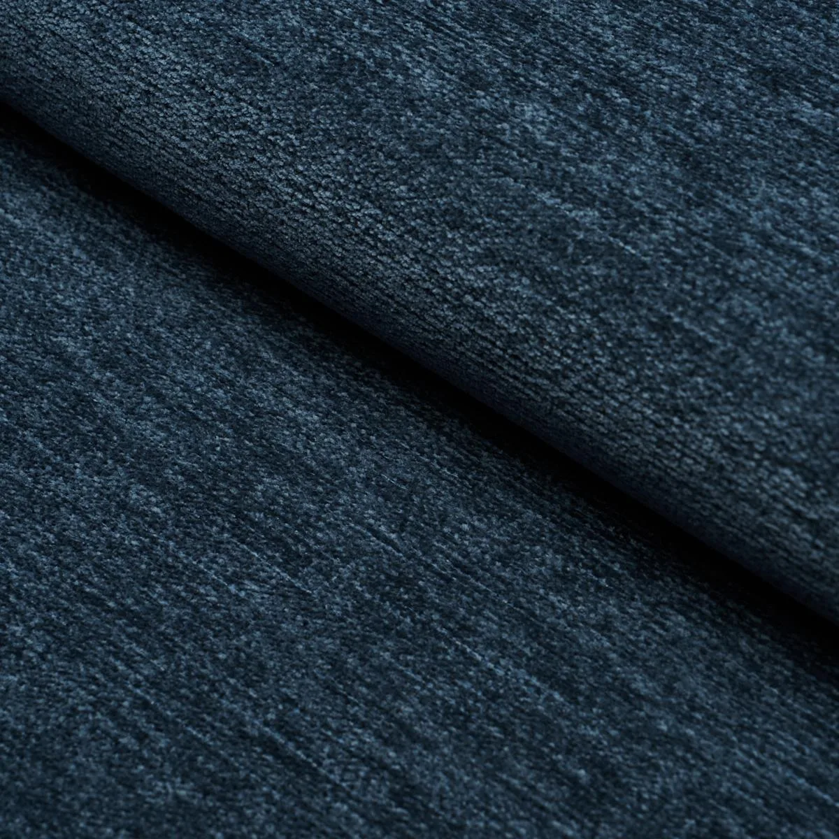 Schumacher 87622 Corbin Performance Chenille Navy fabric swatch