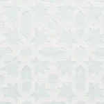 Schumacher 67573 Cordoba Embroidery Mist fabric swatch
