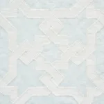Schumacher 67573 Cordoba Embroidery Mist fabric swatch