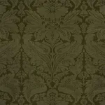 Schumacher 73951 Cordwain Velvet Olive fabric swatch