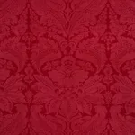 Schumacher 73952 Cordwain Velvet Red fabric swatch