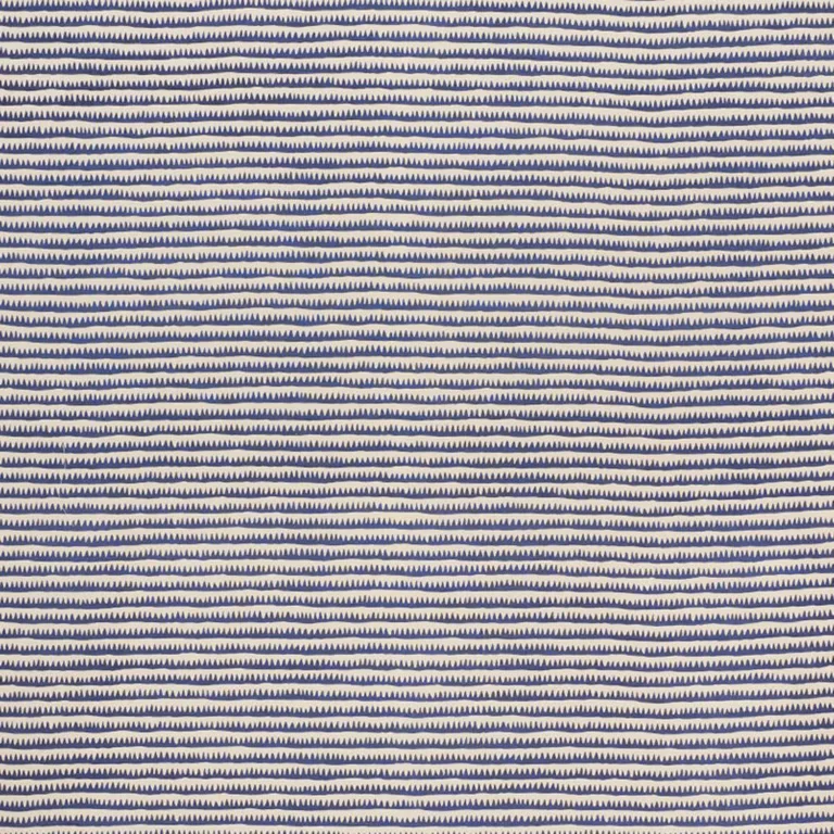 Schumacher 177970 Corfu Hand Printed Stripe Navy fabric swatch