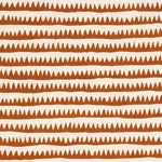 Schumacher 177974 Corfu Hand Printed Stripe Rust fabric swatch