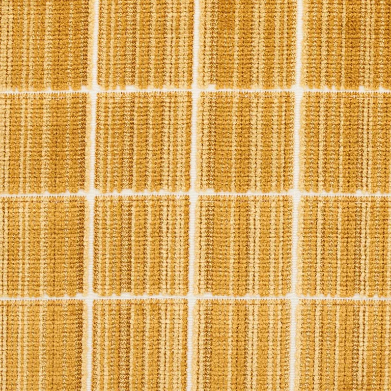 Schumacher 79631 Corneille Velvet Gold fabric swatch