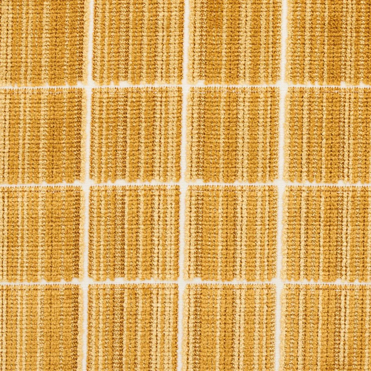 Schumacher 79631 Corneille Velvet Gold fabric swatch