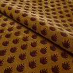 Schumacher 82980 Coronation Velvet Bronze fabric swatch
