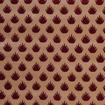 Schumacher 82982 Coronation Velvet Garnet fabric swatch