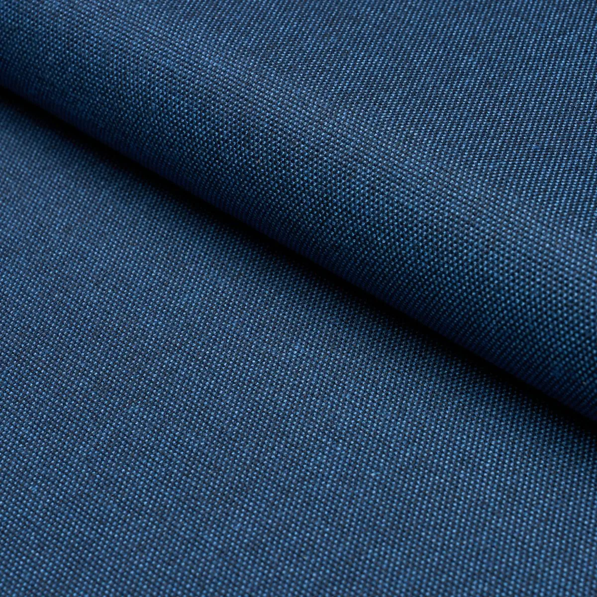 Schumacher 68660 Corsica Weave Denim fabric swatch