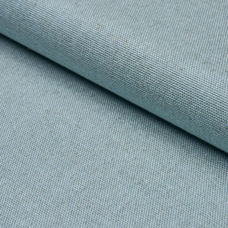 Schumacher 51345 Corsica Weave Sky fabric swatch