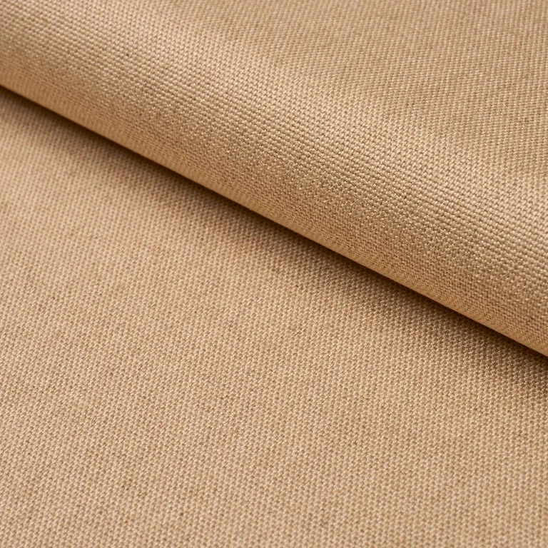 Schumacher 51342 Corsica Weave Straw fabric swatch