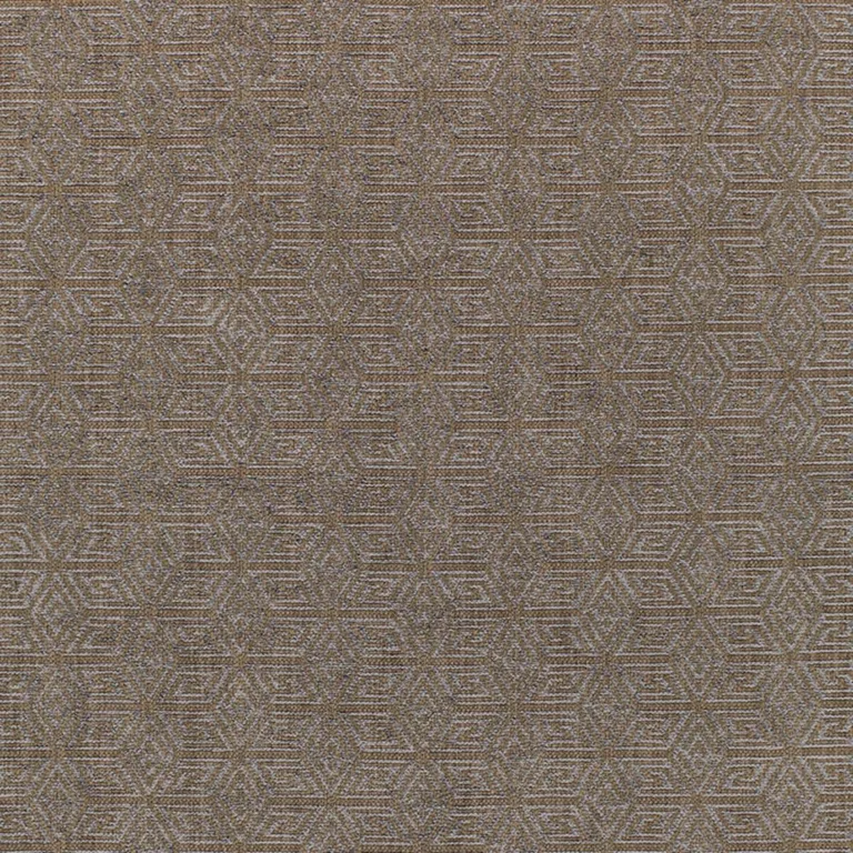 Schumacher 68742 Cosmati Chenille Smoke fabric swatch