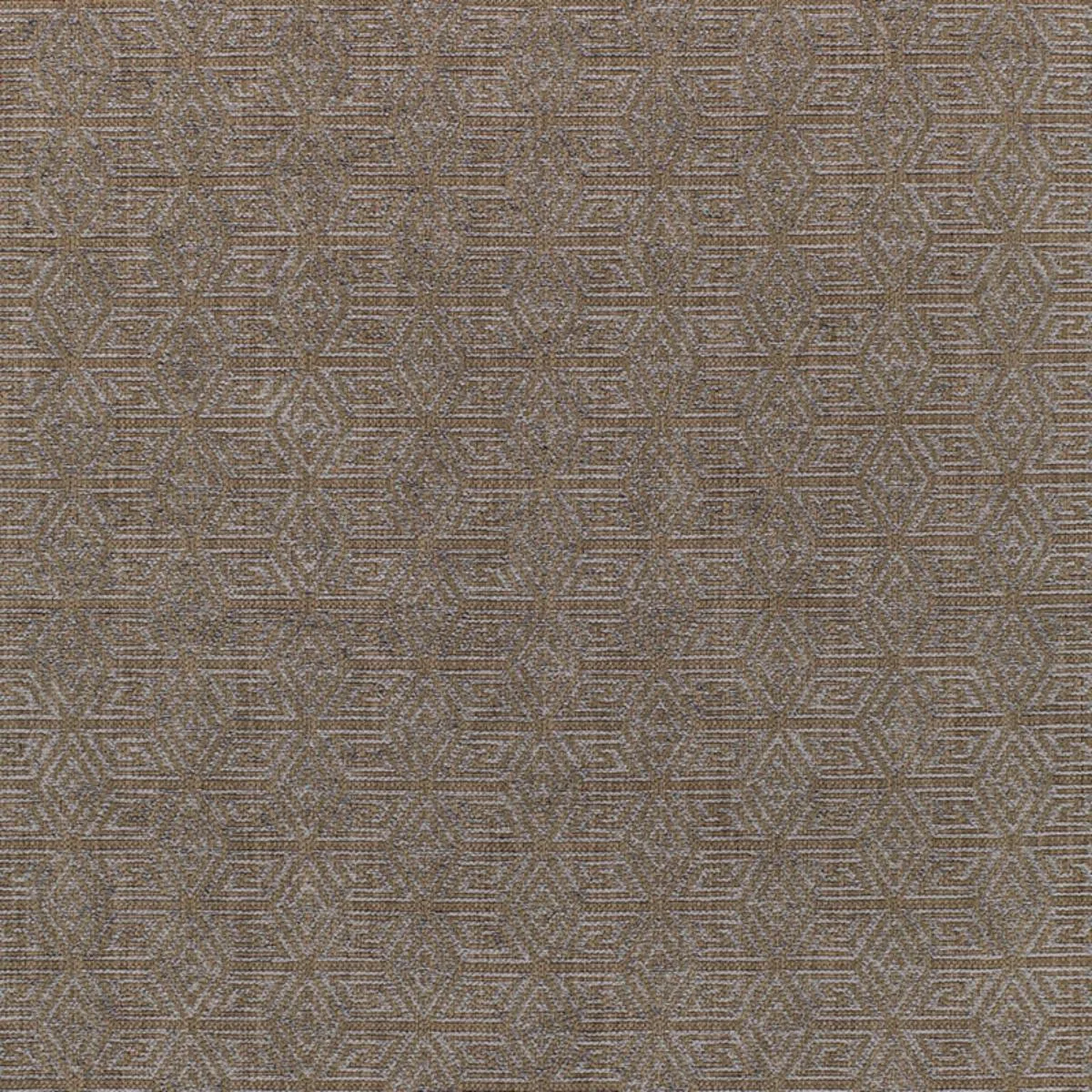 Schumacher 68742 Cosmati Chenille Smoke fabric swatch