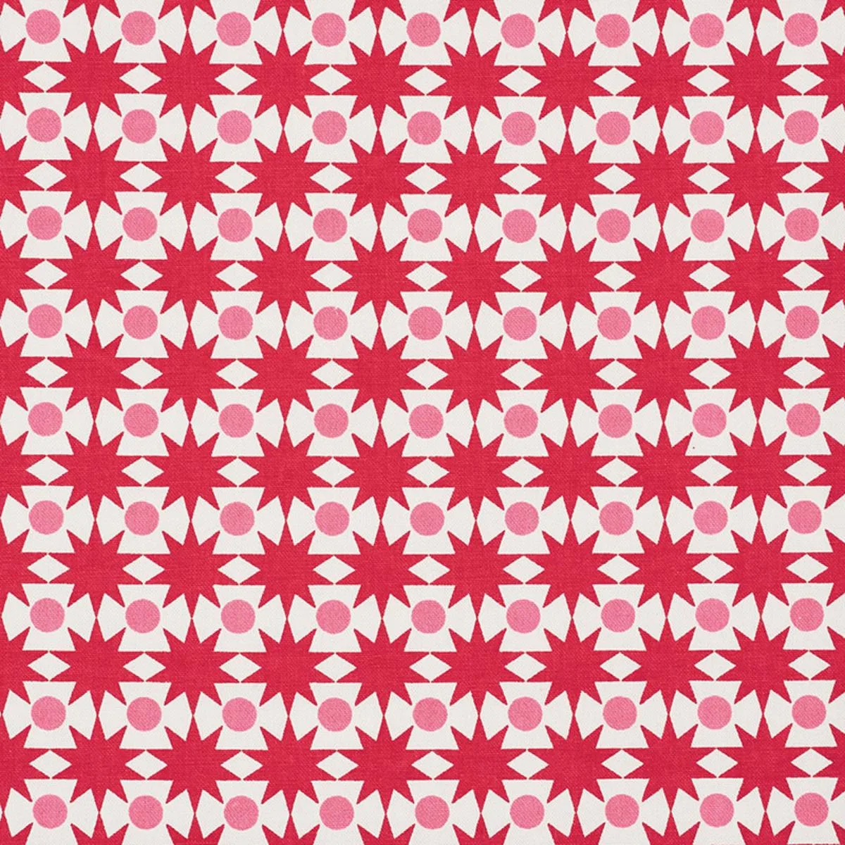 Schumacher 177062 Cosmos Valentine fabric swatch
