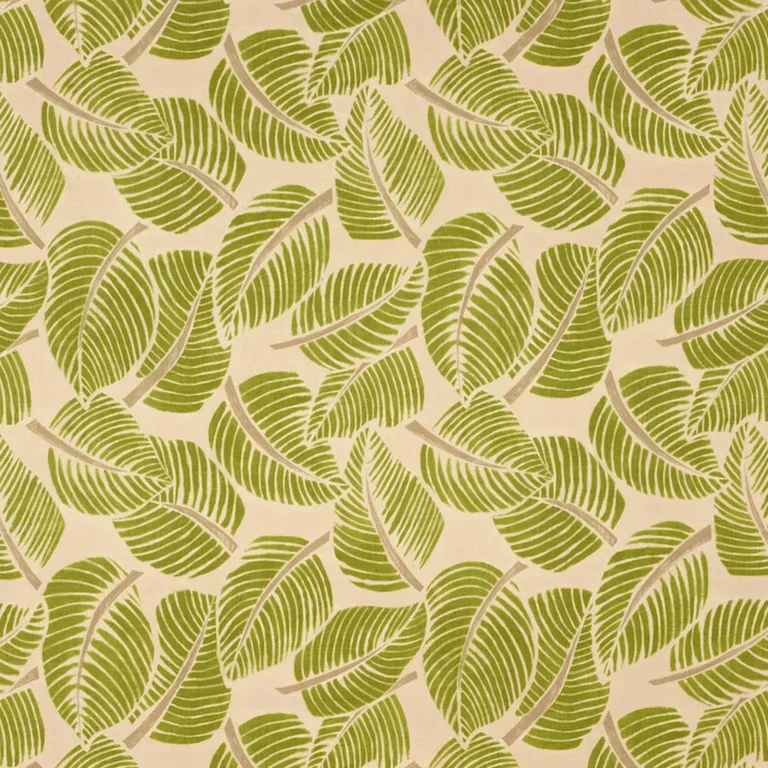 Schumacher 176190 Costa Rica Leaf fabric swatch