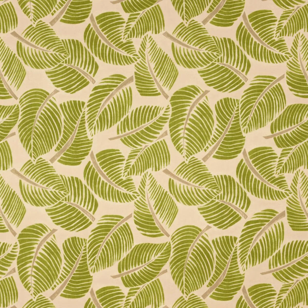Schumacher 176190 Costa Rica Leaf fabric swatch