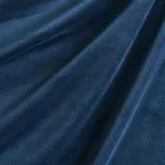 Schumacher 43426 Cotton Club Velvet Midnight Blue fabric swatch