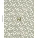 Schumacher 182240 Cottontails Moss fabric swatch