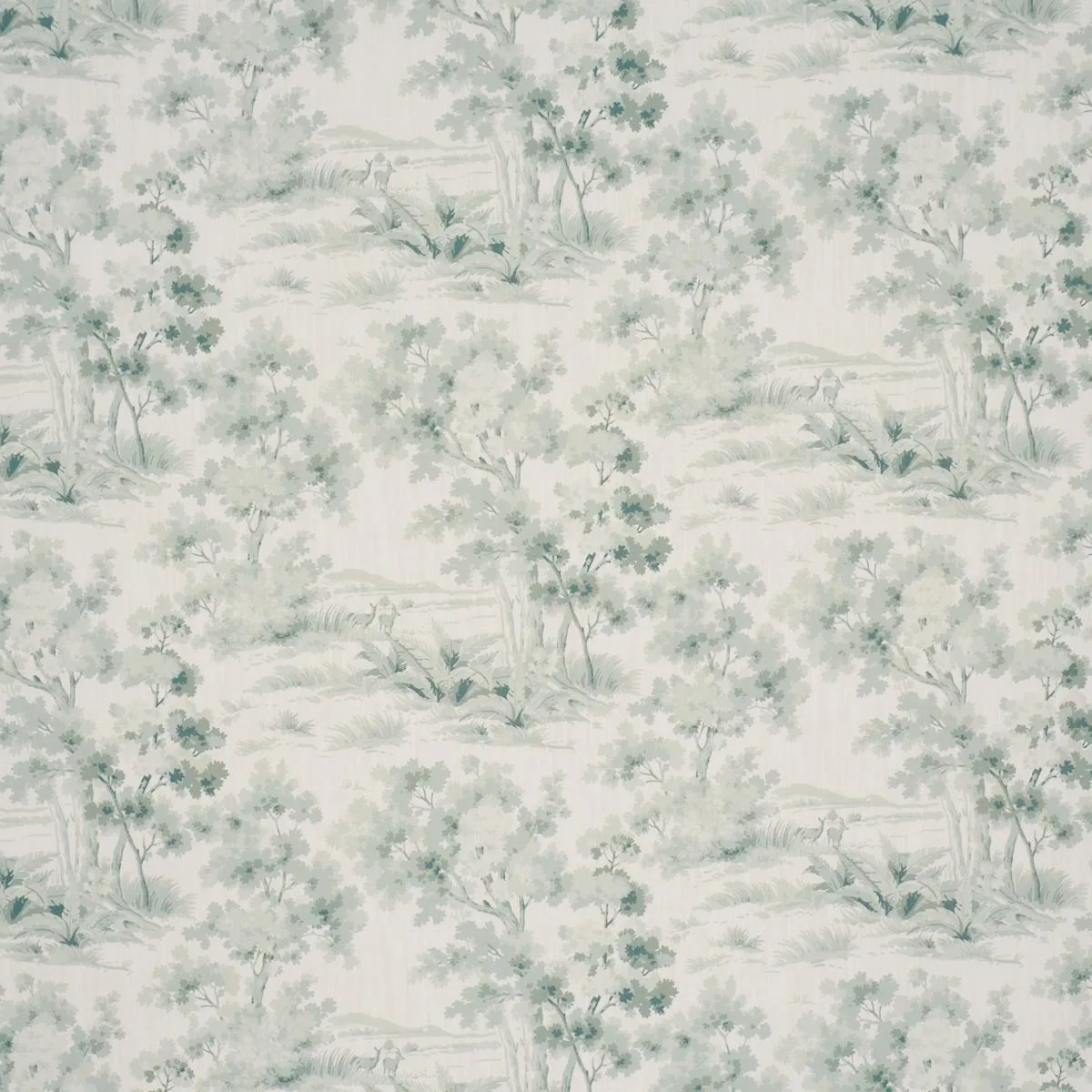 Schumacher 182960 Countryside Morning Green fabric swatch