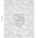 Schumacher 182961 Countryside Morning Grey fabric swatch