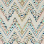 Schumacher 79242 Coyolate Hand Woven Brocade Arctic fabric swatch